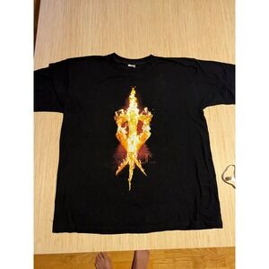 Vintage 1999 WWF Undertaker Burnt Offering T-Shirt Mens XL Black Wrestling 37